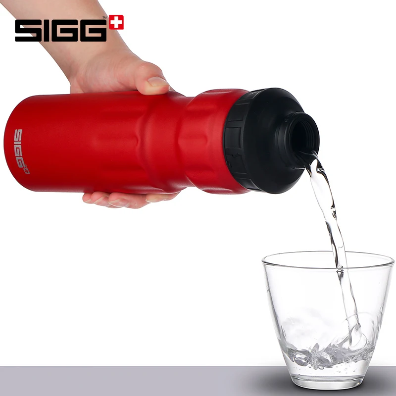 Sigg Открытый легкий Велоспорт бутылка для воды BPA и EA бесплатно широкий рот