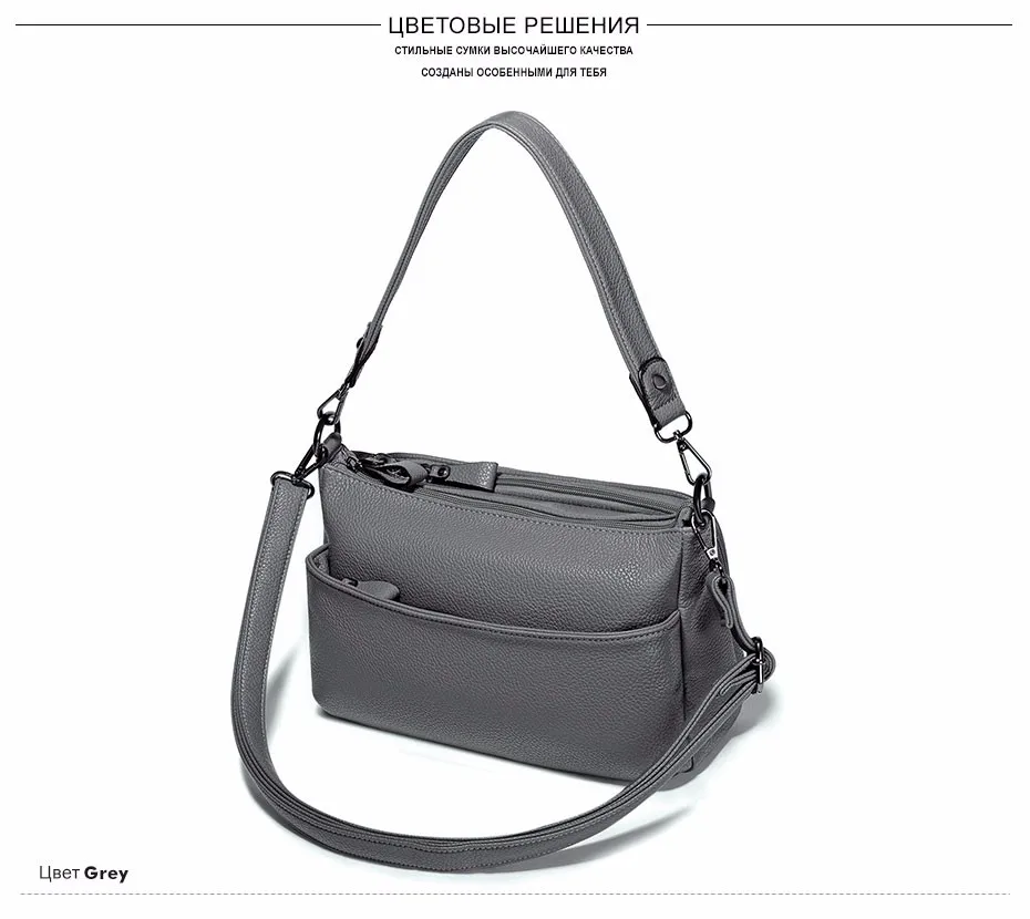 AMELIE GALANTI casual shoulder bag solid color multifunction versatile fashion soft bag zipper long straps crossbody bag 2016 (14)