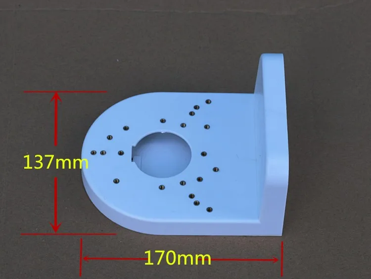 Хорошее качество используемых с 4 дюймов сетевой видеорегистратор Dahua камера кронштейн, изготовленные из АБС-пластика, Dahua купольная камера настенный кронштейн