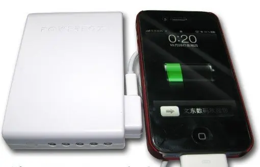 14500mAh portable recharged battery,power bank 100% full