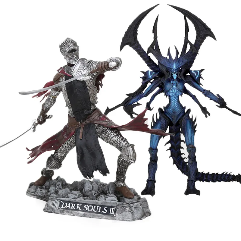 

2019 24cm DARK SOULS III Limited Version Red Knight Artorias Artoria PVC Action Figure Collectible Model Dolls Toys