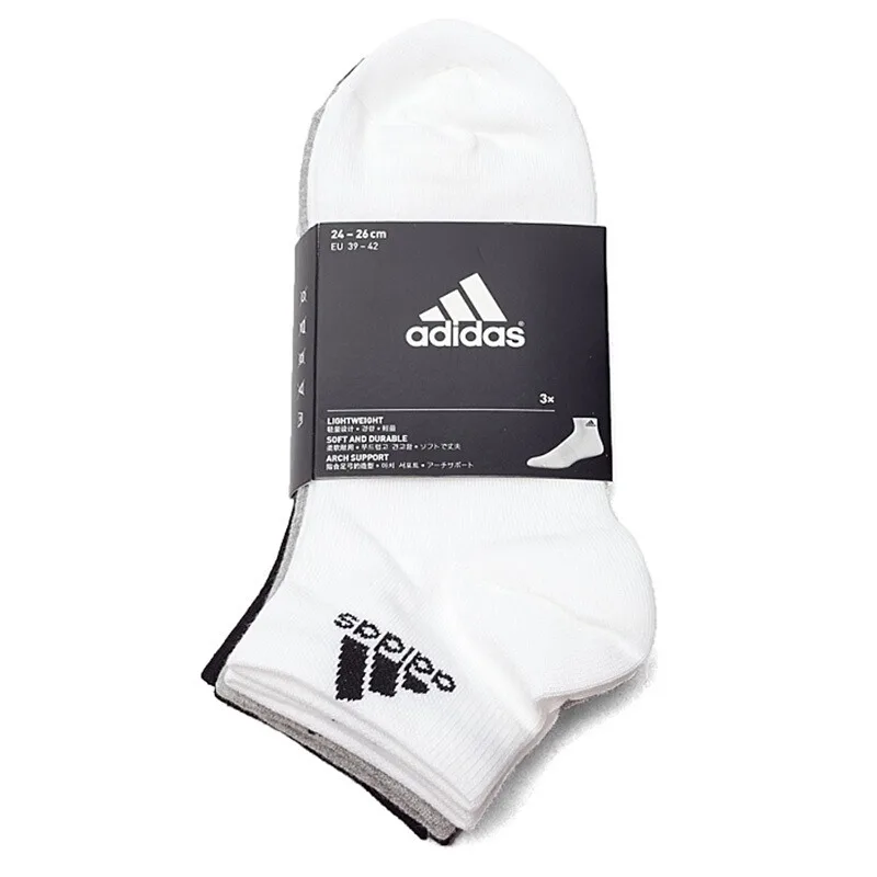 Новое поступление Adidas PER ANKLE T 3PP унисекс спортивные носки(3 пары