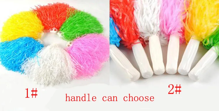 Пластиковый цветной помпон для чарлидинга (2 шт./лот)|cheerleading pants|cheerleading noveltiescheerleading