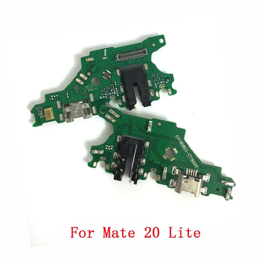 Для huawei mate 20 mate 20 Lite USB зарядное устройство док-порт Соединительная плата гибкий usb-зарядный порт кабель