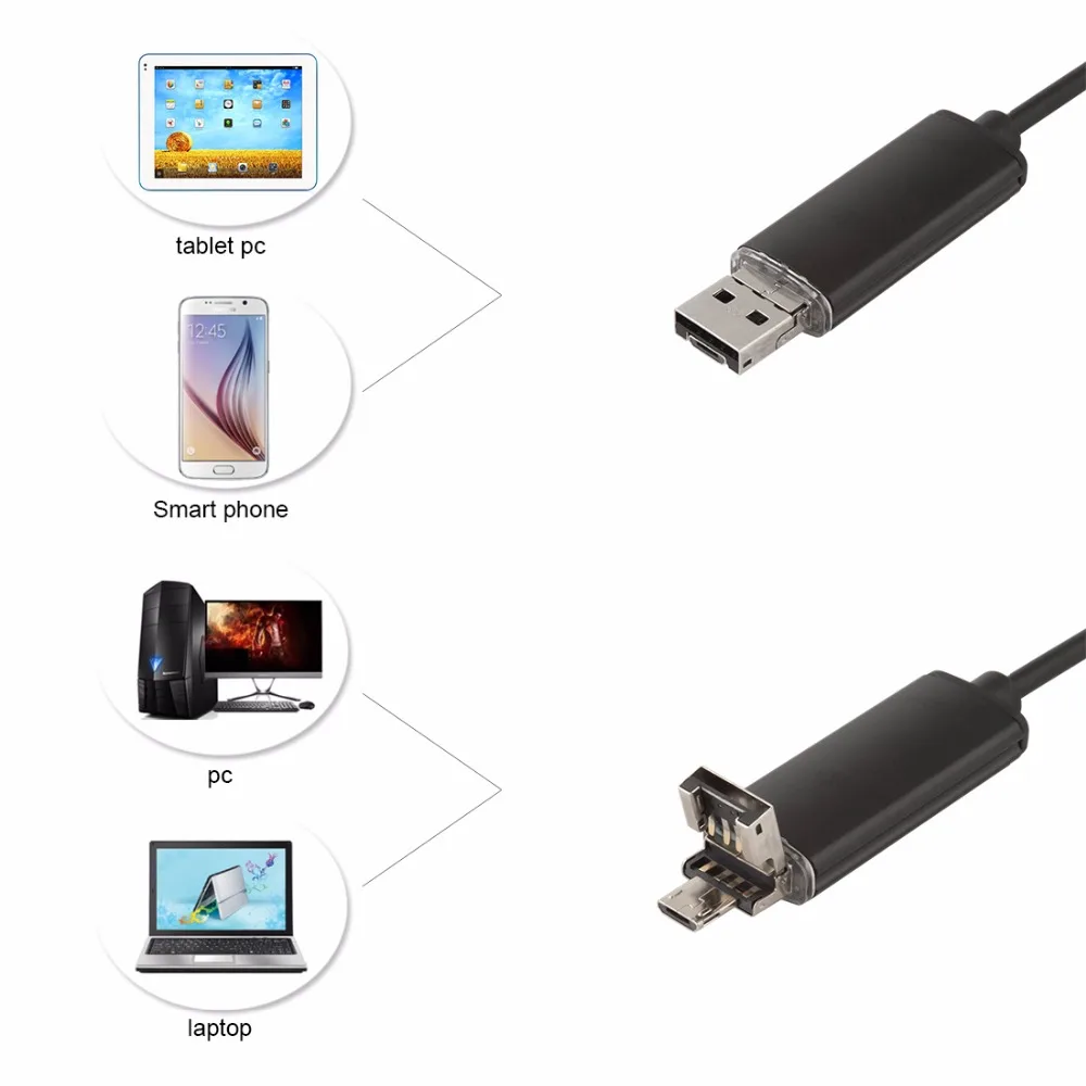 wireless security camera system JCWHCAM 10M Borescope USB Camera Endoscope 7mm OTG Micro USB Endoscopic Inspection Camera with 6 LED for Android/Win7/8/10 wireless cctv camera with night vision