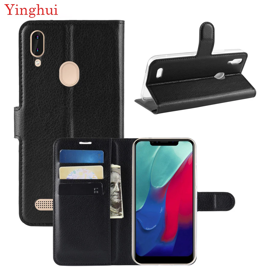 Для Leagoo M11 Чехол кожаный флип чехол для телефона подставка чехлы s 6 18''|Бамперы| |