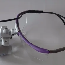 Тао стоматологического оборудования хирургический очки 2,5X420 мм+ светодиодный головной свет лампы лаборатории медицинские лупы