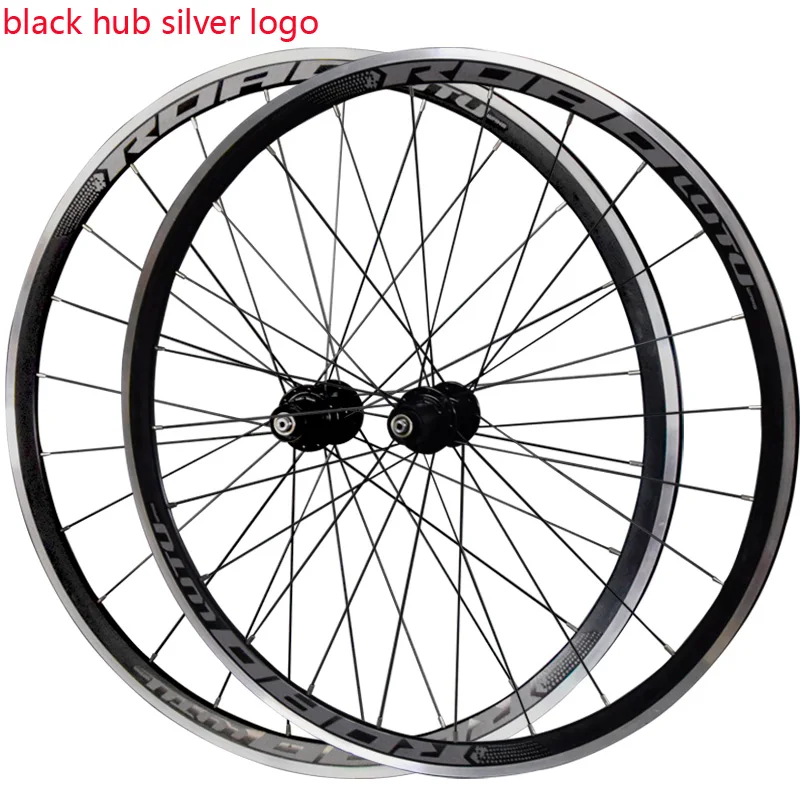 Clearance LUTU Road bike V Brake Wheels 700c Elite Aluminum Alloy Bicycle wheelset Front 20H Rear 24H Road Wheel 2
