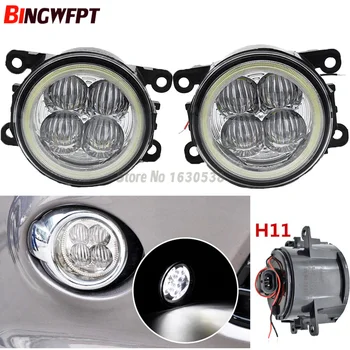 

2x Super Bright Angel Eyes White Blue Led Fog Lamps fog light For Suzuki Grand Vitara Alto Swift Ignis Jimny Splash 1998-2015
