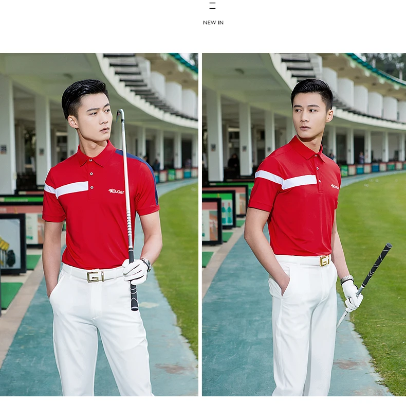 Respirável Quick Dry Sportswear Tops Anti Suor camisas de Esportes de Golfe