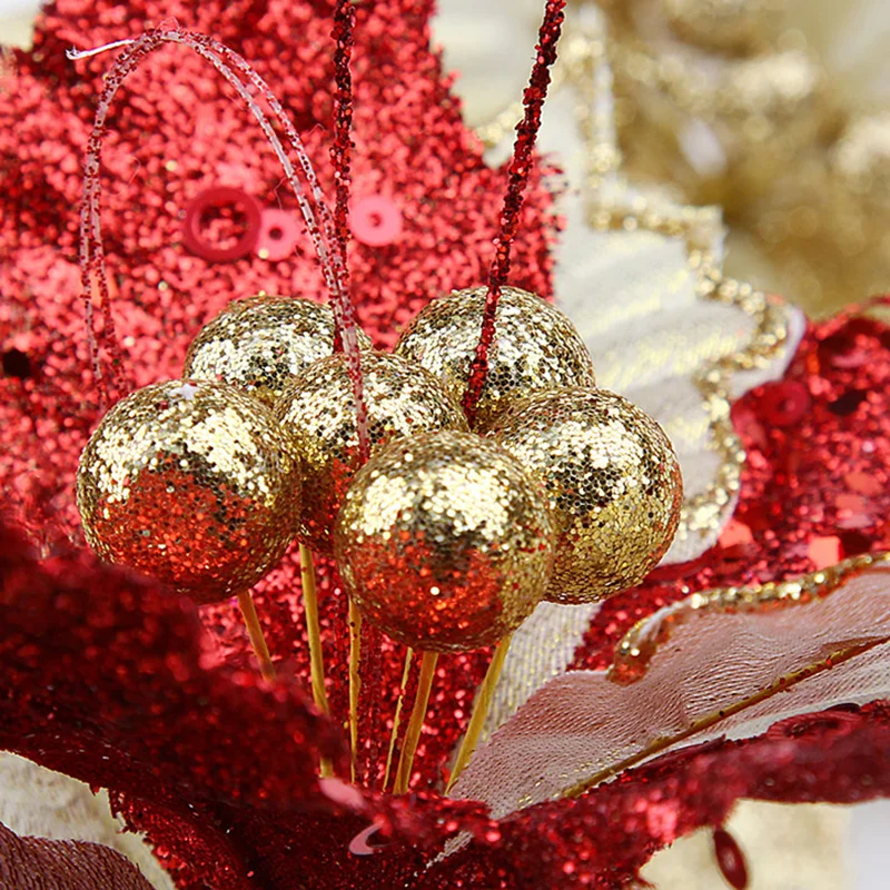 22CM-Glitter-Chic-Christmas-Tree-Artificial-Flower-Butterfly-Ornaments-Hanging-Ornament-Decorations-Flower-New-Year-Party-MR0132 (11)