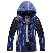 2016 New Ski Jacket Men Waterproof Winter Snow Jacket Thermal Coat For Outdoor Mountain Skiing Snowboard Jacket Brand