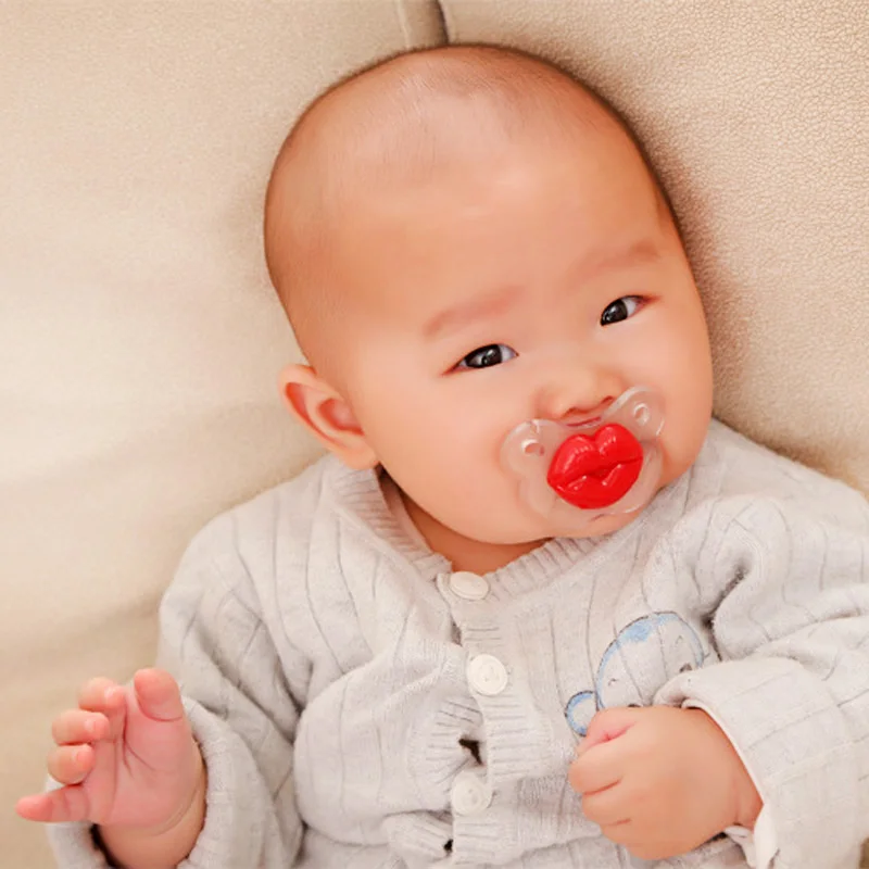 Buy Top Silicone Funny Nipple Dummy Baby Soother Joke Prank Toddler Pacy