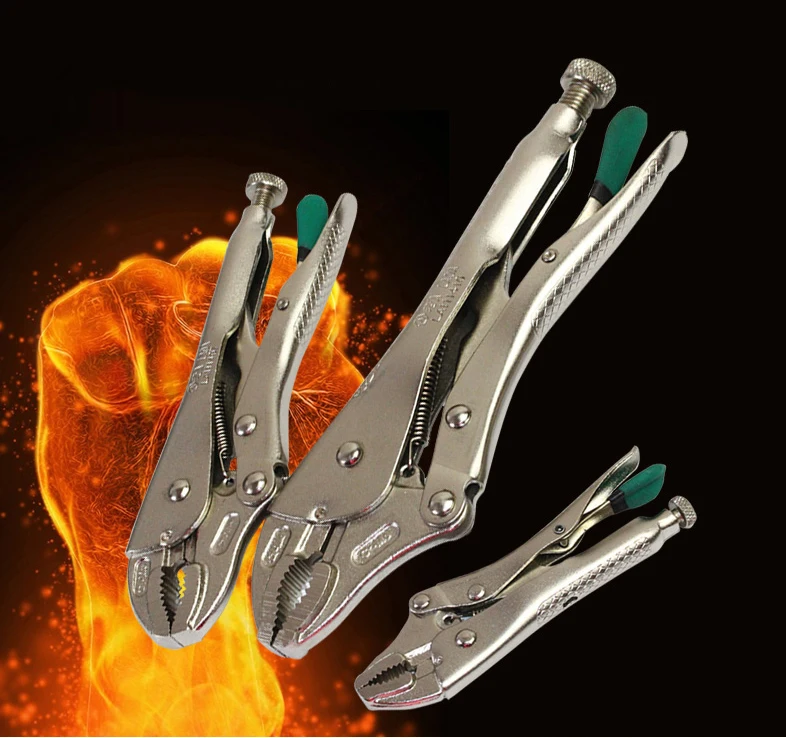 ロッキングプ ライヤー オートフェン溶接グリッププライヤー 7本セット