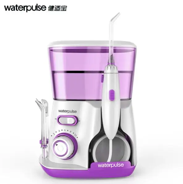 Waterpulse Dental Water Flosser Oral Irrigator Waterpick Dental Floss Water Irrigation Jet Dental Tooth Floss V300g 6