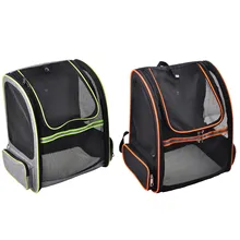 Behogar для домашних животных, рюкзак для путешествий, дышащие сетчатые сумки для кошек, собак, щенков, маленьких животных, 41x33x25 см