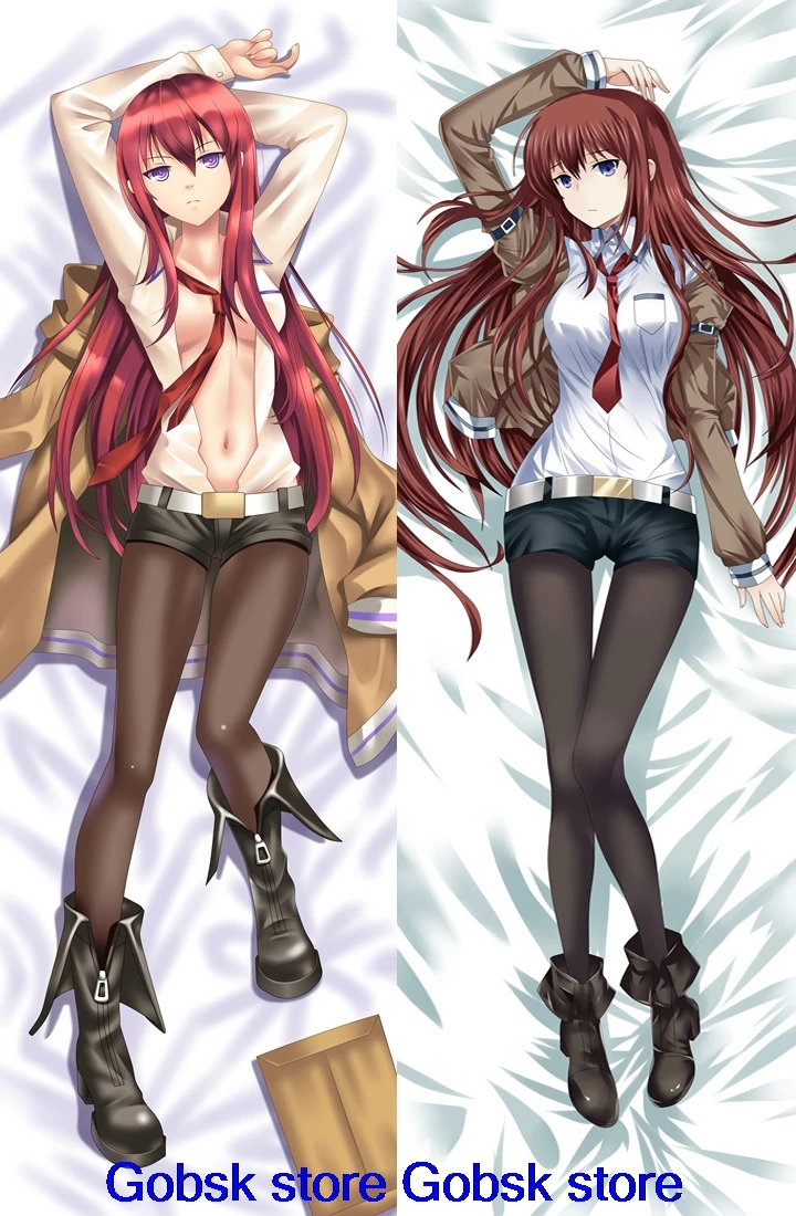 Обновление июня аниме Steins; ворота сексуальная девушка персонажи Makise Kurisu otaku Dakimakura бросать наволочки обнимающие тело наволочки