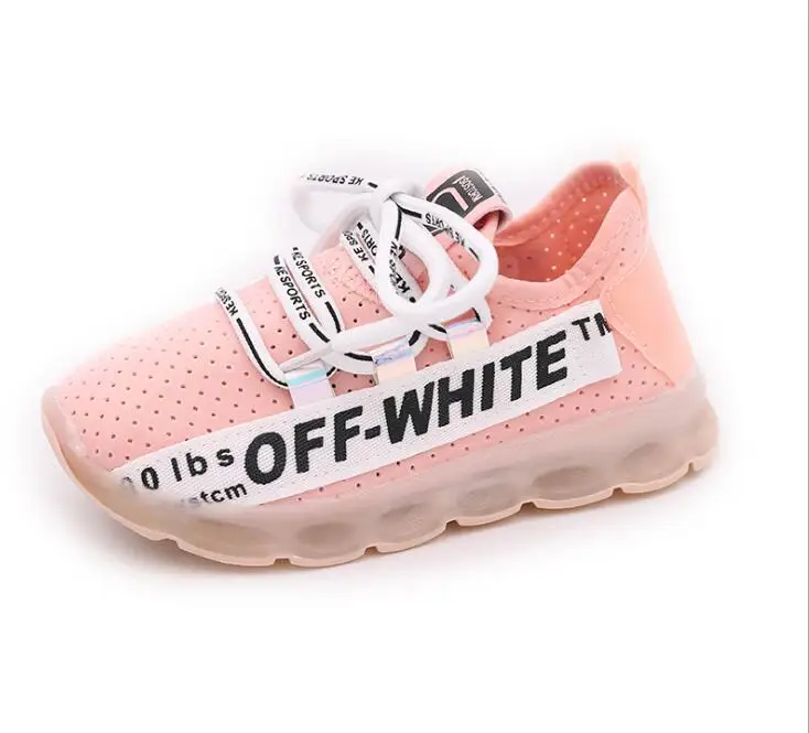 Brand New Children Shoes With Light Kids Boys Led Shoes Glowing Sneakers Baby Running shoes Fashion Shoes