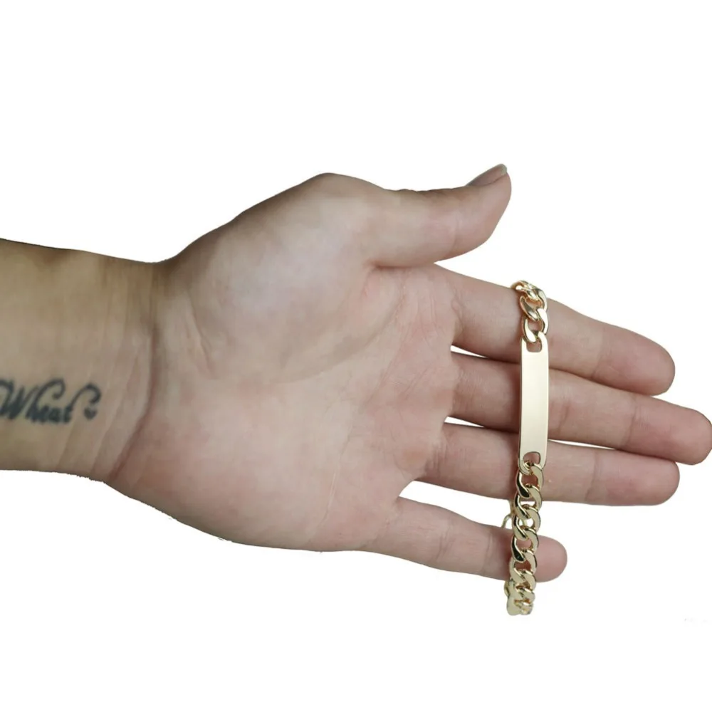 Индивидуальные мужские браслеты, выгравированные имя, дата, буквы, браслет из нержавеющей стали, выгравированный логотип, идентификационные браслеты, подарок для бойфренда