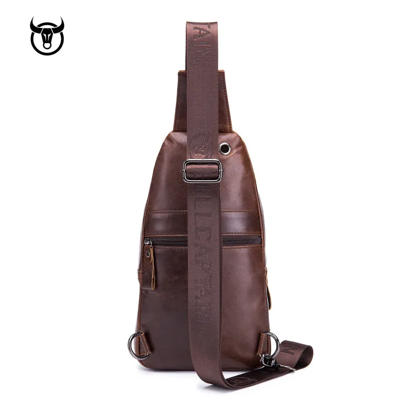 BULLCAPTAIN маленькая сумочка bolsa moto mochila pequeña hombre bolso  bandolera Mainland China Pillow Genuine Leather Polyester - AliExpress