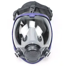 Химическая маска 6800 7 костюмов 6001 противогаз кислотная пыль респиратор краска пестицид спрей Силиконовый Фильтр лабораторный картридж сварочный