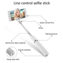 Губная помада селфи-стик проводной зеркало для смартфонов Android 4.2 и выше/IOS 5.0.1 выше палка для селфи 182 мм- 800 мм 500g-maximum