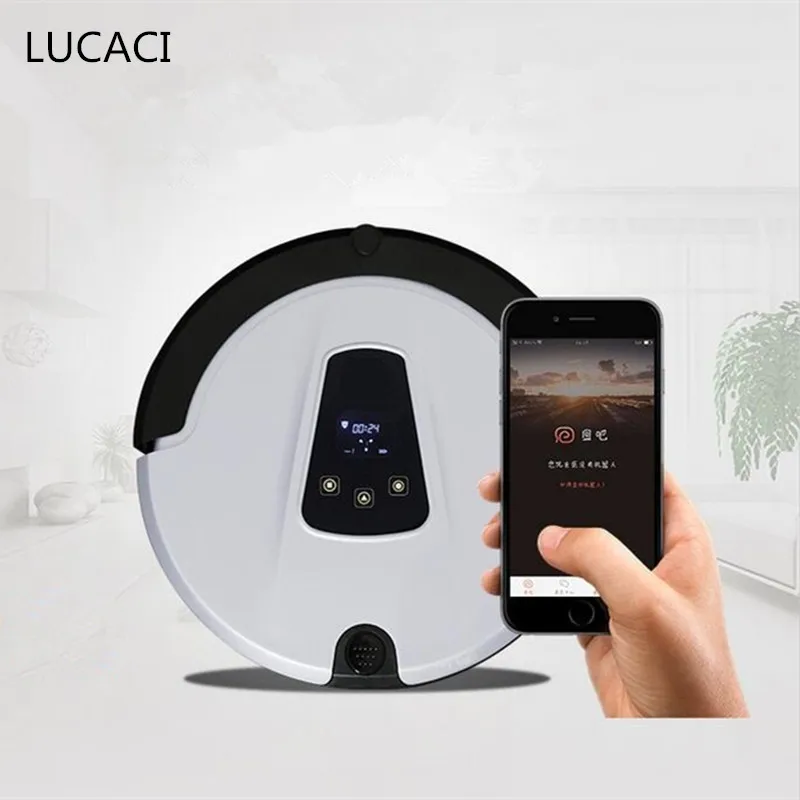 LUCACI Multifunctional intelligent sweeping mopping robot vacuum cleaner