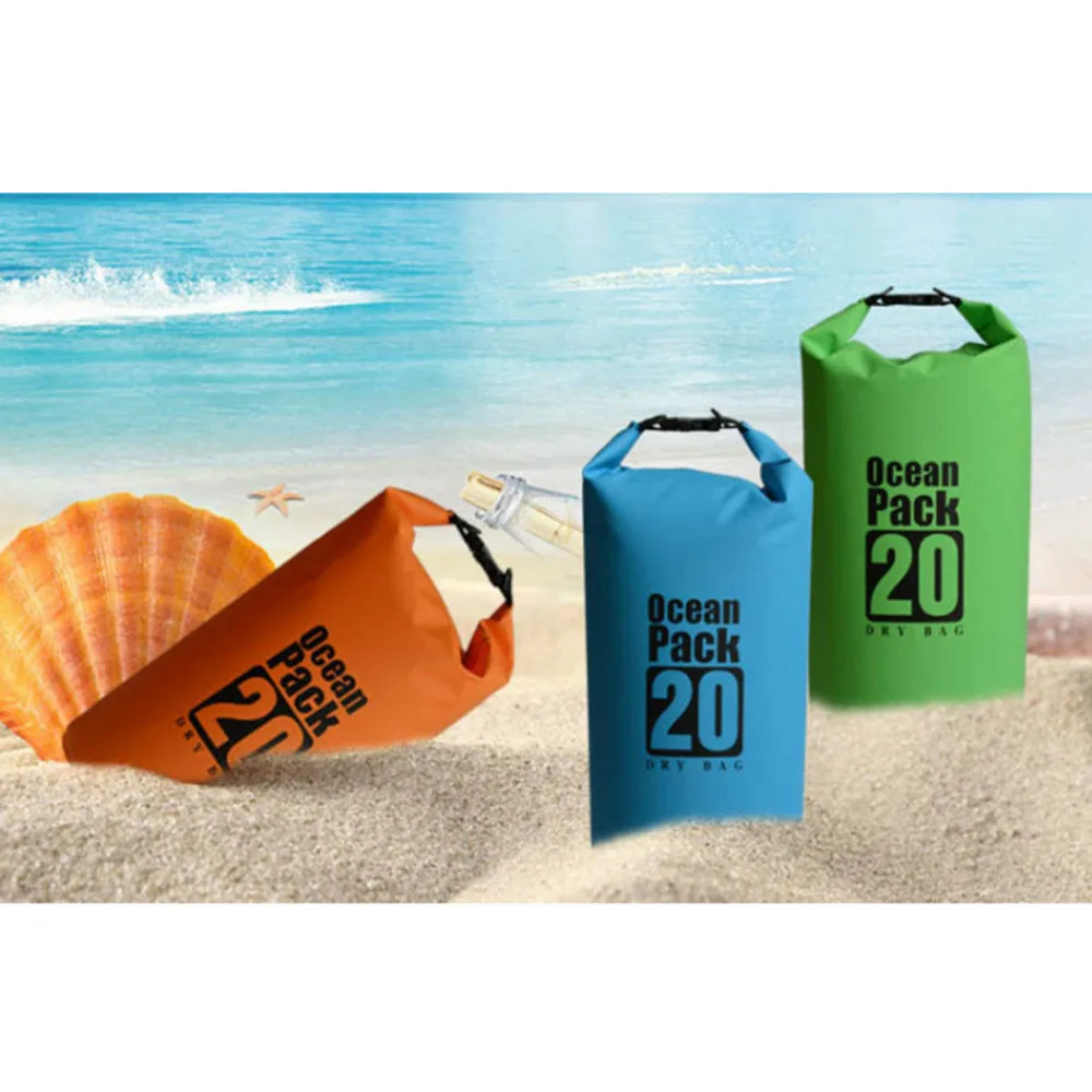 Daddy Chen River Trekking bolsas impermeables al aire libre ultraligero 2L 5L 15L viajar almacenamiento flotante plegable canotaje bolsa seca