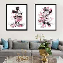 Diy 5d pintura diamante ponto cruz mickey mouse mosaico kit diamantes bordado broca quadrado artesanato decoração para casa arte artesanato(China)