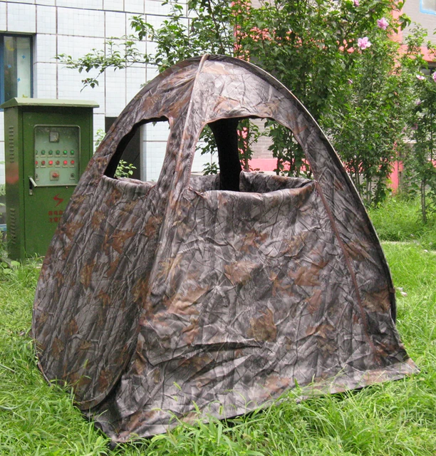 Special Price Outdoor beach camping shower tent singleplayer Camouflage tent bird tent