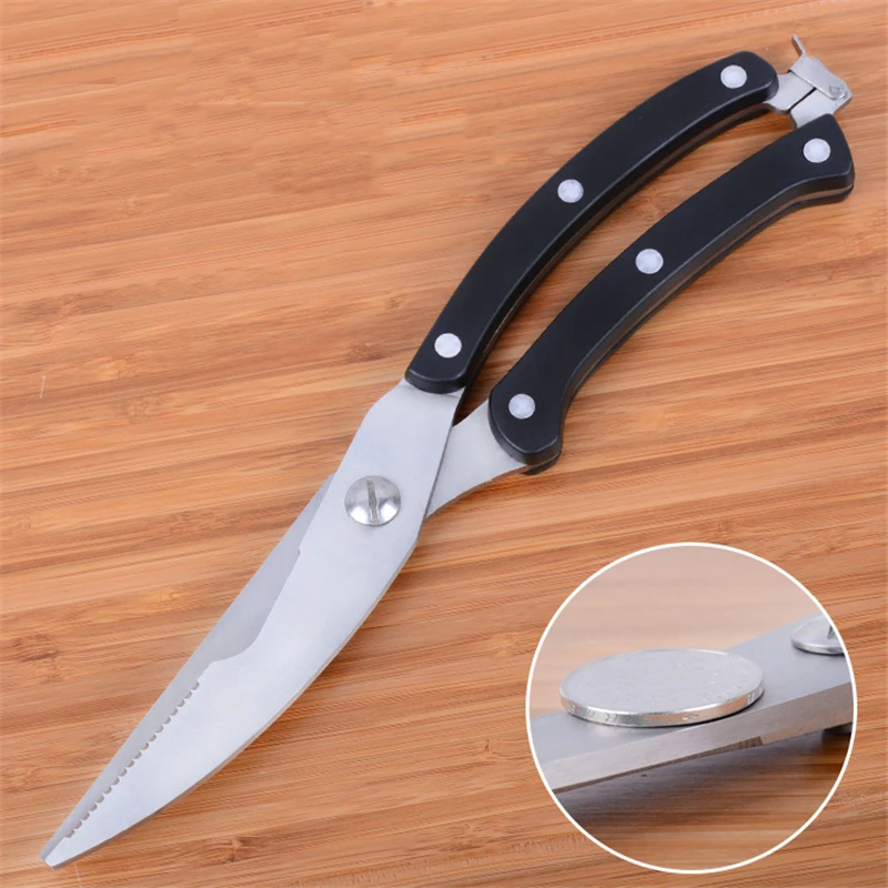 Home kitchen scissors cut bone chicken meat fish multi functional