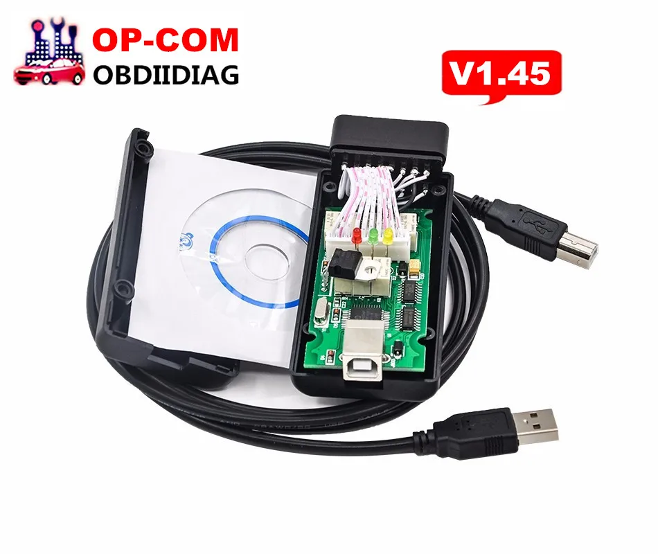 Op-com последняя версия V1.45 Стабильная производительность OBD2 Opcom для Opel Scan Tool op com