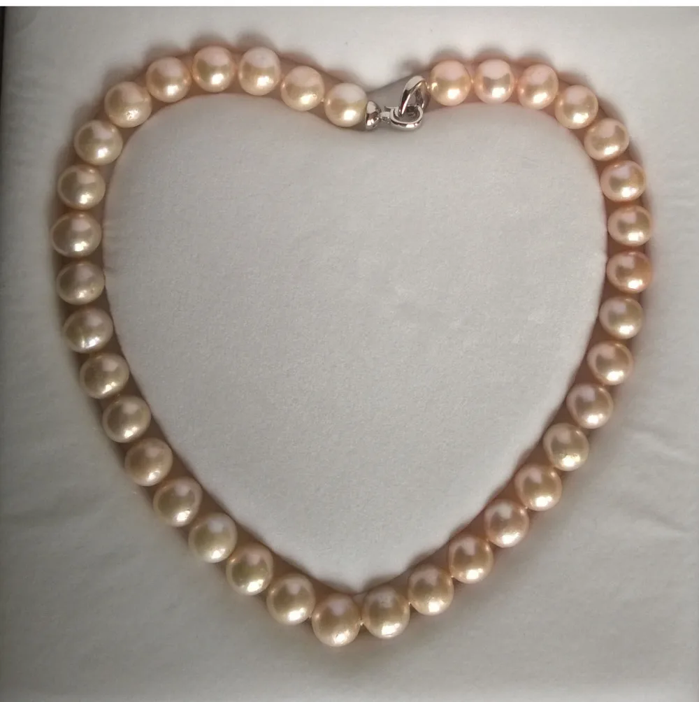 

0002067 Large freshwater pearl necklace 11-12mm,white,pink,purple AAA