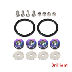 Versatile Quick Release Fasteners for Bumpers and Trunk Lids (Multicolor)