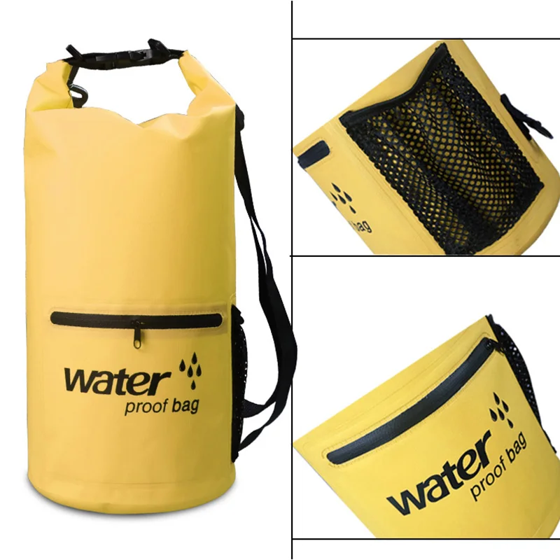 

10L/20L Waterproof Dry Bag Pack Sack Swimming storage Bag Rafting Kayaking River Trekking Floating Sailing Canoing Boating sport