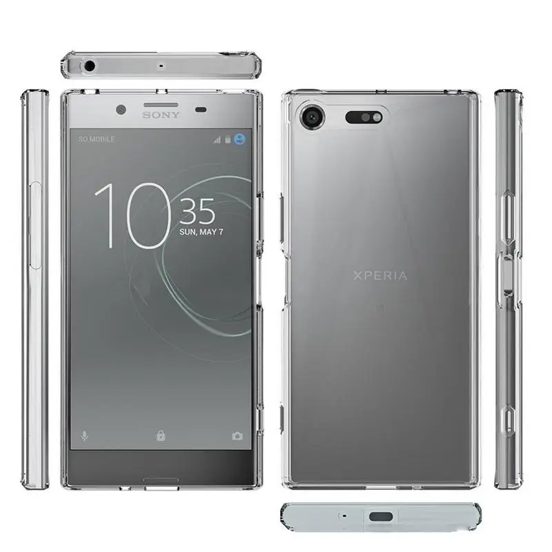 Для Sony Xperia XZ Премиум чехол Ultra Clear акрил+ Силиконовые Панцири Гибридный задняя крышка для Sony XZ Премиум g8141 g8142 Чехол Лидер продаж