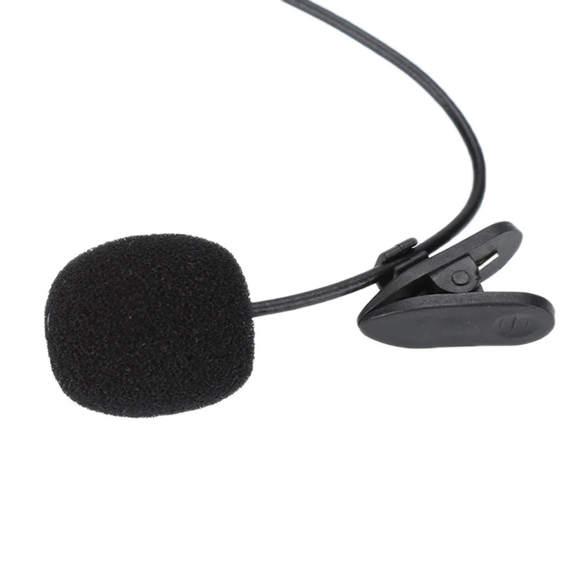 Newest-External-Clip-on-Lapel-Lavalier-Microphone-3-5mm-Jack-For-Phone-Handsfree-Wired-Condenser-Mic