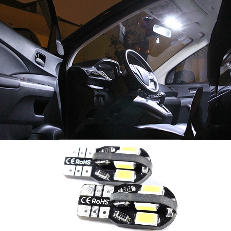 Для BMW E90 E60 E87 E92 E91 E70 E61 E93 E82 E81 E71 CAN-шина T10 W5W 5630 5730 SMD светодиодный Светодиодные