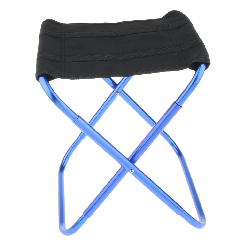 Perfeclan Outdoor Folding Stool Travel Slacker Chair for Camping Hiking BBQ Lightweight Camping Hiking ChairTravel Slacker Chair