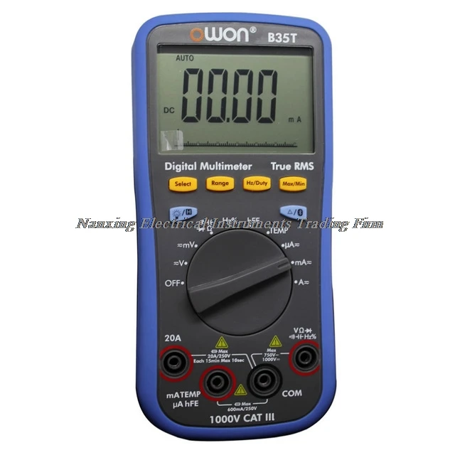 Owon B35T Digital Multimeter with Temperature Meter, Bluetooth