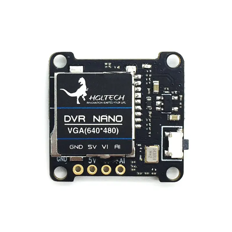 

HGLRC DVR For NANO Mini Video Recorder Support For Record Playback SD Card For RC Models Multicopter Monitor Camera Part Accs