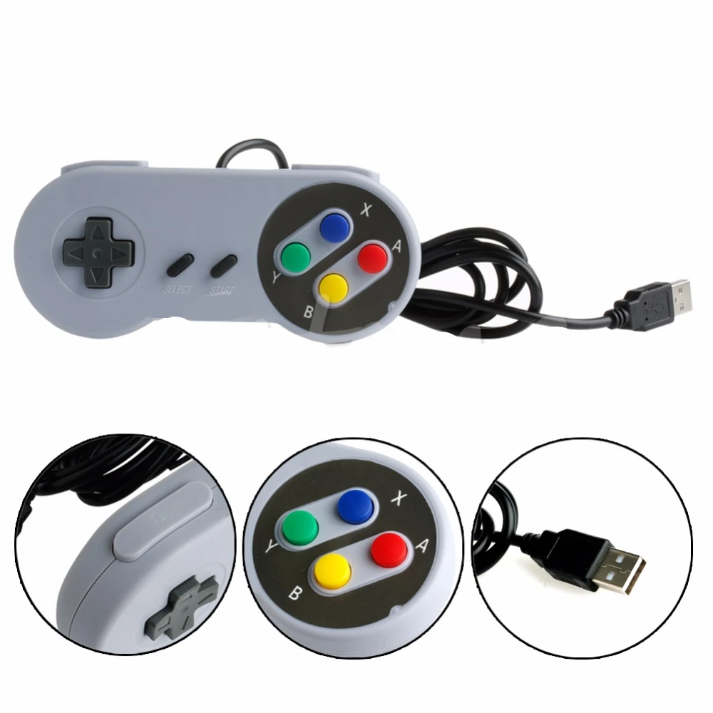 Проводной USB контроллер Ретро игровой джойстик геймпад для Nintendo|Геймпады| |