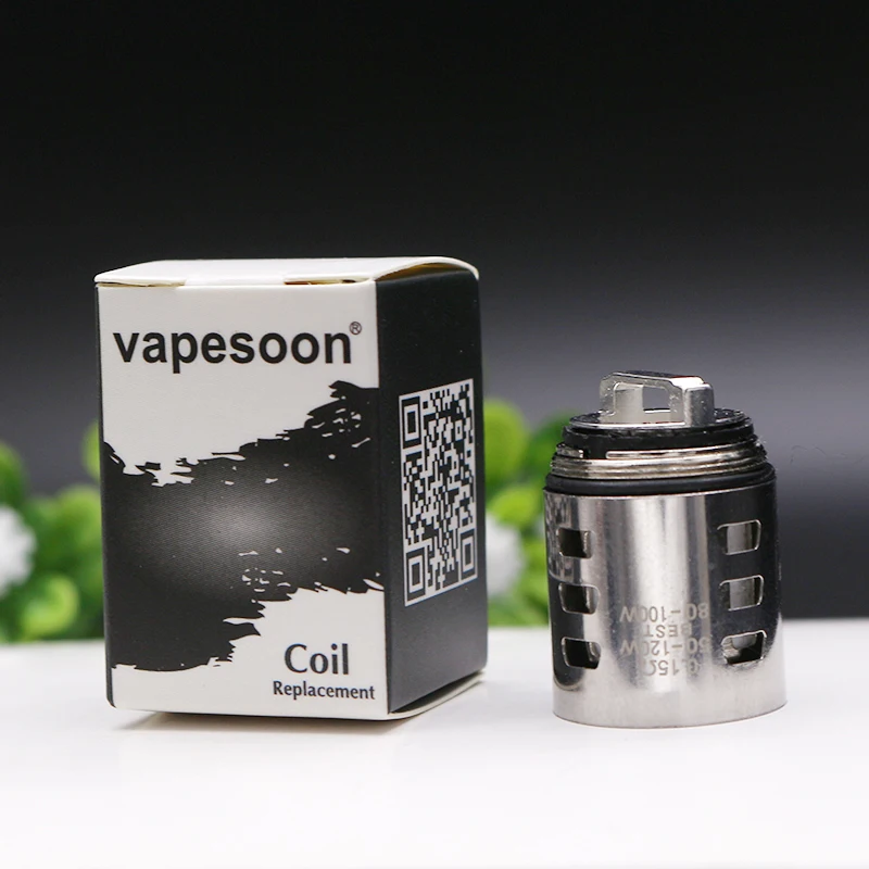 Vapesoon V12 Prince-M4/Q4/X6/T10 кольцевая головка атомайзера Core для SMOK TFV12 Prince Tank Fit Mag 225w TC Kit и т. Д