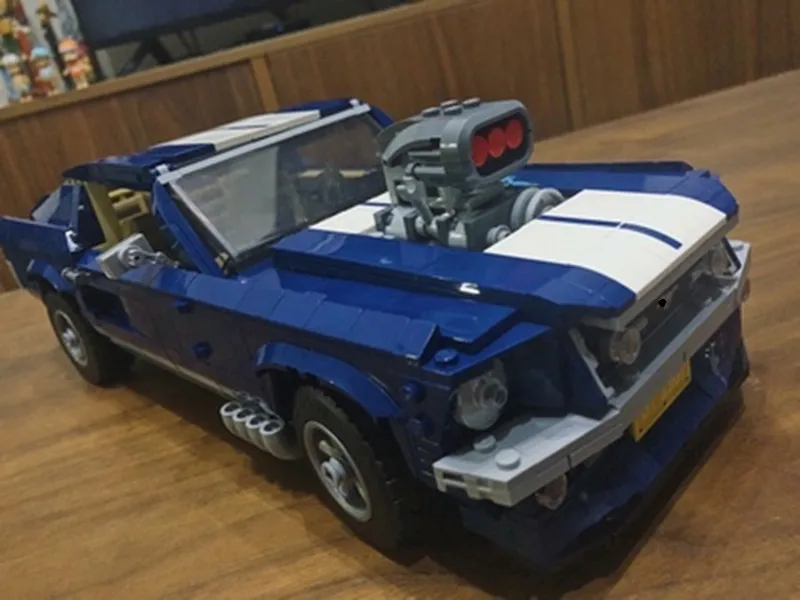 

Technic Creator Expert 1967 Fords Mustang GT Compatible Legoings 10265 Set Building Blocks Bricks Assembled Toy Birthday Gift