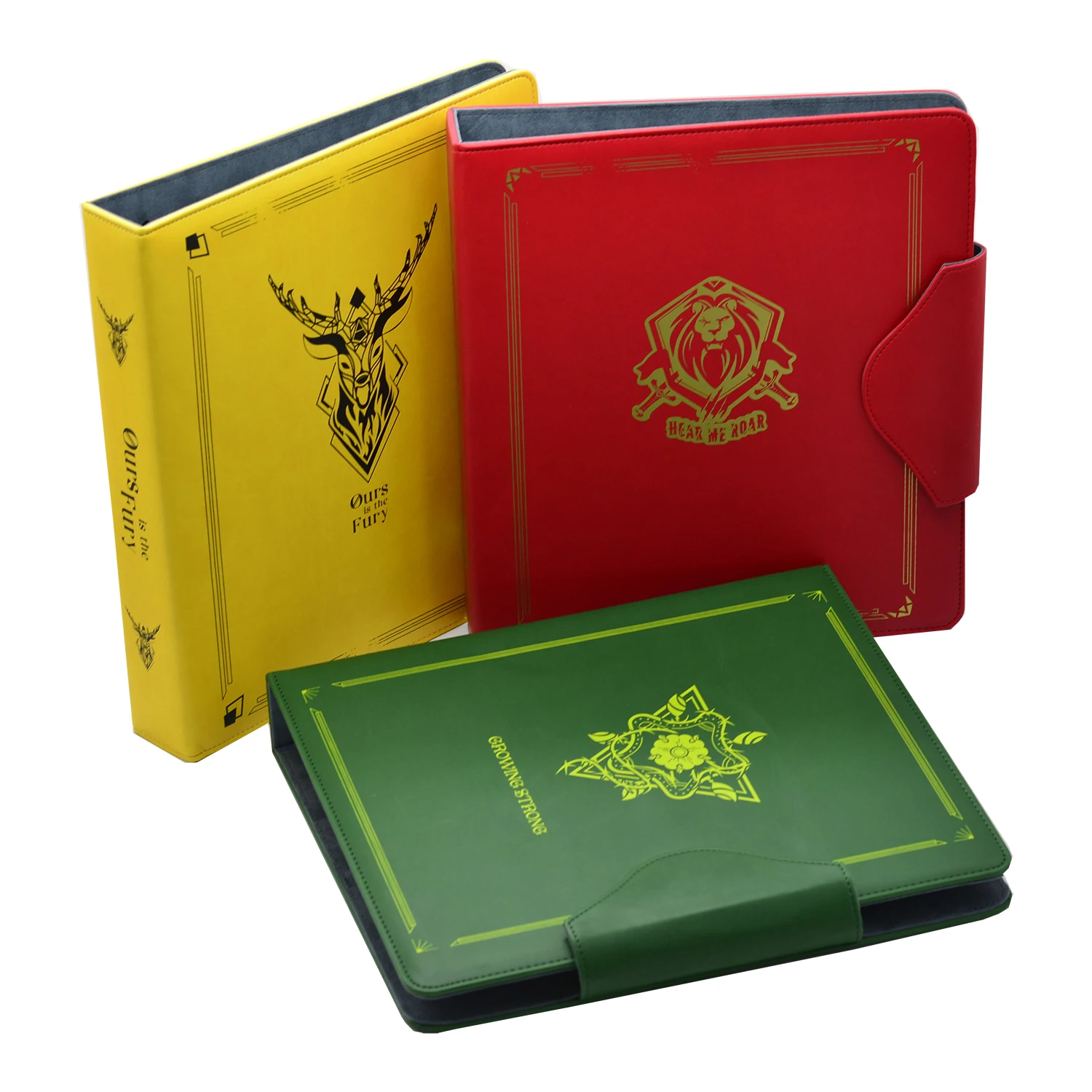 

Time Walker Cards Binder Houses For 9 Pockets of Thrones Cards Album Cards Books Board Games Album for MGT/YU-GI-OH/Pkm/FOW