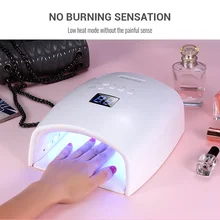 S10 48 W 30 светодиодный s светодиодная лампа для маникюра инструмент Curing сушилка для гель-лака лампа инфракрасного зондирования ЖК-дисплей Дисплей ногтей, художественное оборудование