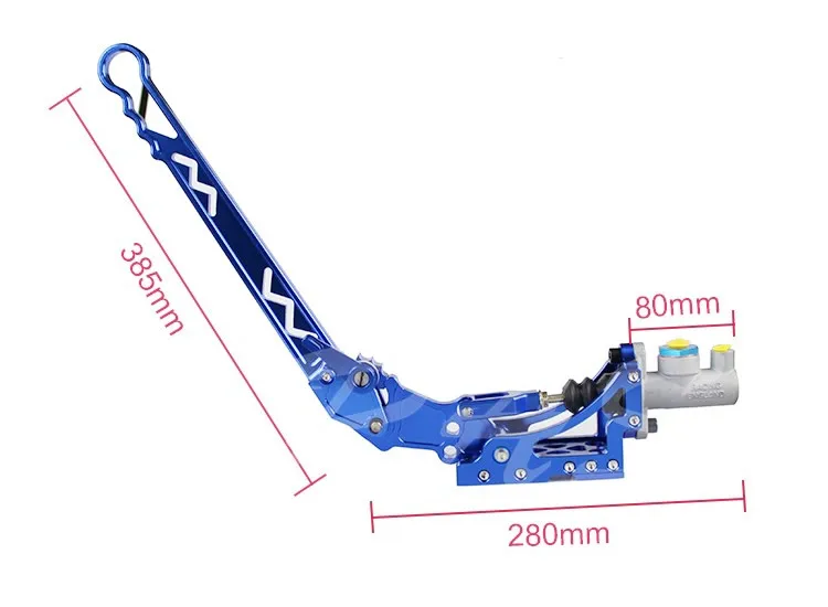 RASTP Универсальный 5 цветов CNC алюминиевый Гидравлический регулируемый Dirft гоночный ручной тормоз вертикальный горизонтальный тормоз RS-HB008