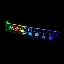 Новейший ГОРЯЧИЙ Фонарь RGB более разный светодиодный светящийся компьютер основная коробка видеокарты Поддержка рамки дисплей карты PCI GTX его