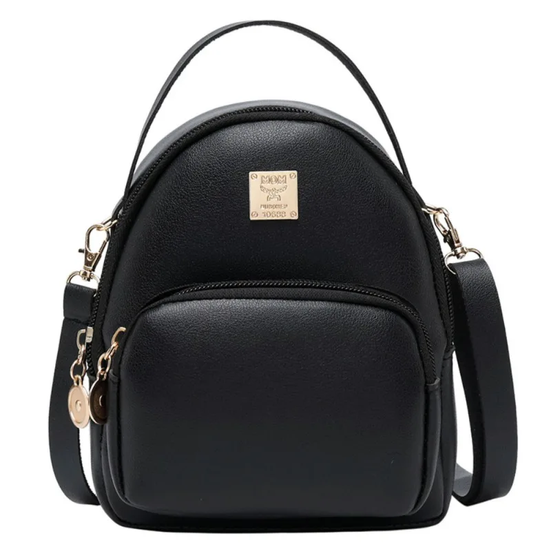 

Backpacks Woman 2019 Mini Leather Backpack Female Candy Solid Color Bookbag Mochila Gift Backbag Backpack Schoolbag For Girls