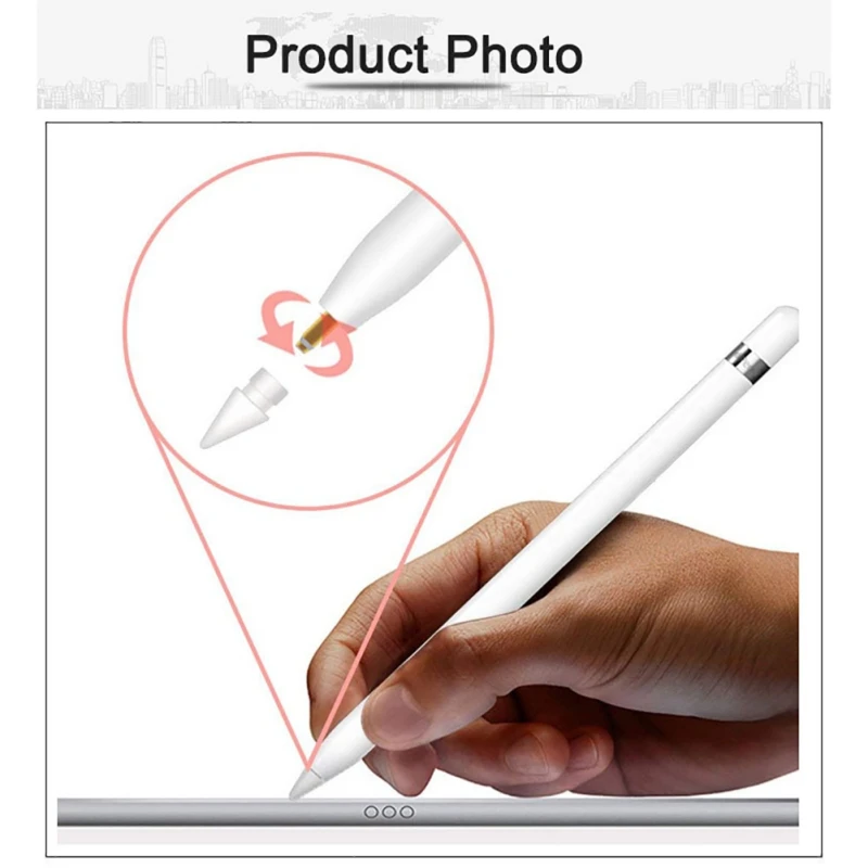 Высокочувствительный стилус ручка для Apple Pencil 1-го поколения запасной Совет запасных Nib для IPencil 1